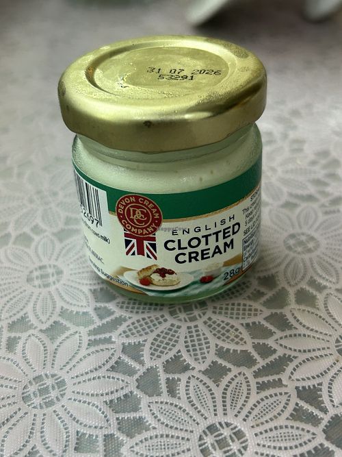 clotted creamm  at Queens tea room in Noord-holland