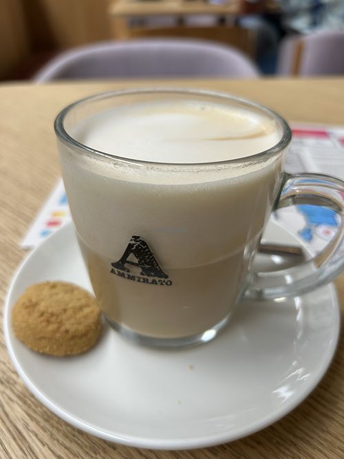Latte macchiato 0€   at Lunchcafé Teylers Museum in Noord-holland