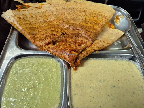 Mysore masala dosa at Babulnath Dosa's in Mumbai