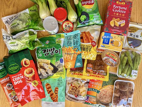 Small selection of their wide offer  at Lelego Market in Illes Balears