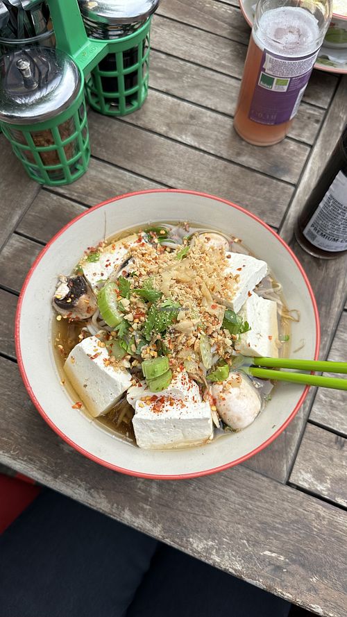 Thai Nudelsuppe mit Tofu 🌱  at Regenzeit in Bayern