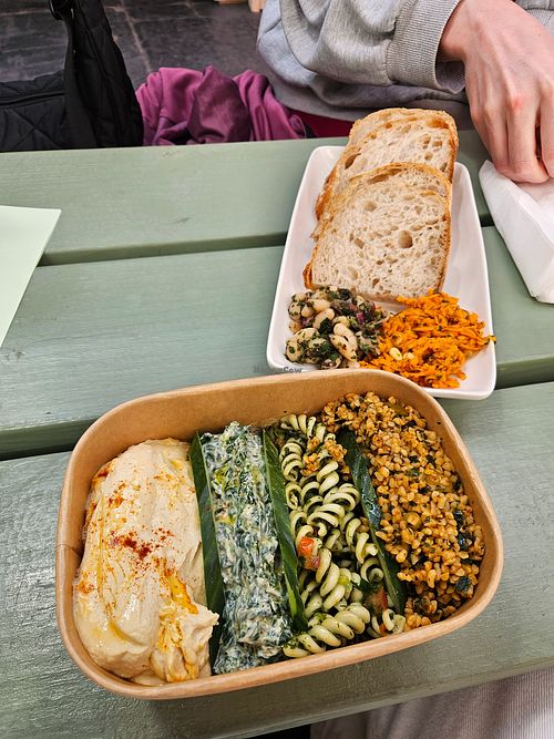 Lunch box deal  at Mister Meze in Cardigan