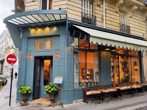 Façade + Terrace at Amarvi in Paris