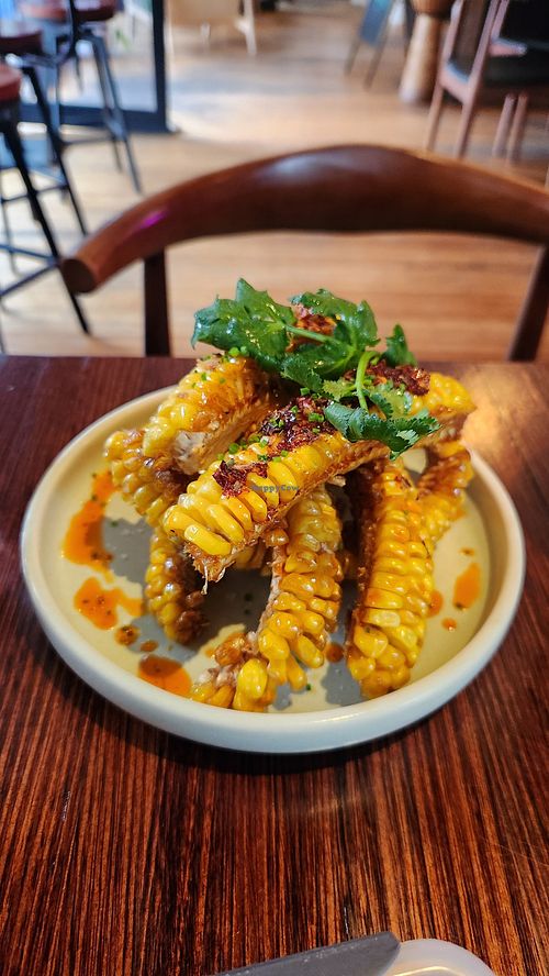 Corn ribs, vegan on request at Chop Chop Asian Kitchen Bar in Bright