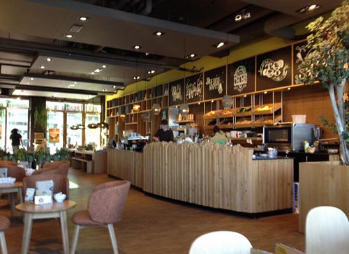 inside  at Bagels & Beans - IJDok in Amsterdam