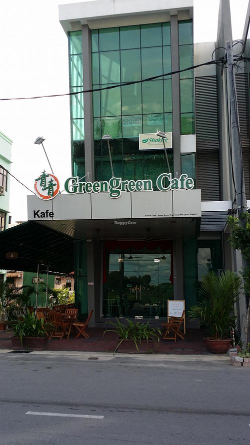 Exterior at Greengreen Cafe in Penang