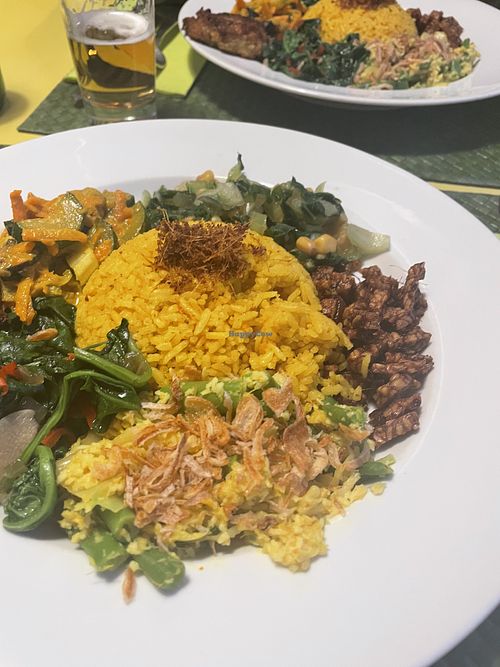 Veganes  Nasi Campur  at Bali Umami Soulfood in Basel-stadt