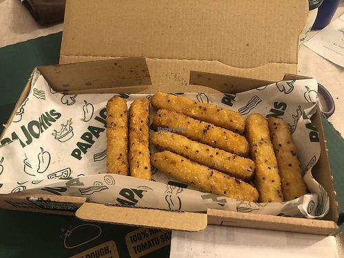 Fingers veganos  at Papa Johns Pizza in La Rioja