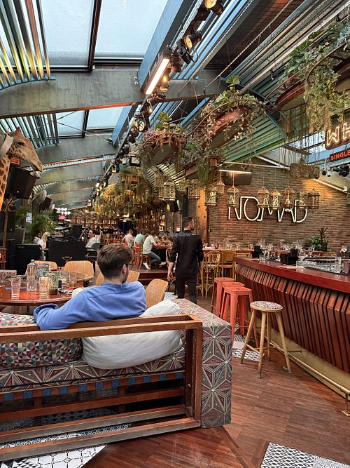   at Nomad Sky Bar in București
