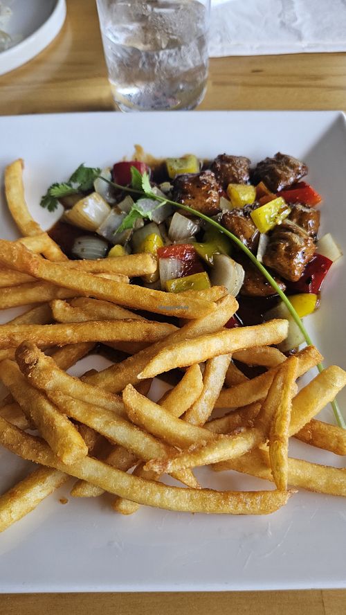 Vegan Shaken Beef  at Binge Vietnamese Fusion in Stockton