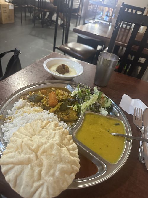 Soulful food   at Govinda's Hare Krishna Restaurant in Northbridge