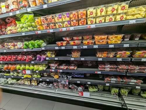 Fresh fruit and veg at Woolworths OR Tambo Airport Land side in Gauteng