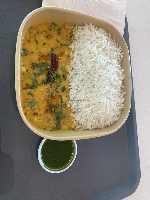 Some sort of Dahl - 150 Thai baht - was deliciouss  at Accha Indian Dhaba in Chiang Mai