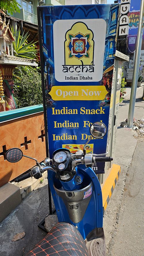  at Accha Indian Dhaba in Chiang Mai