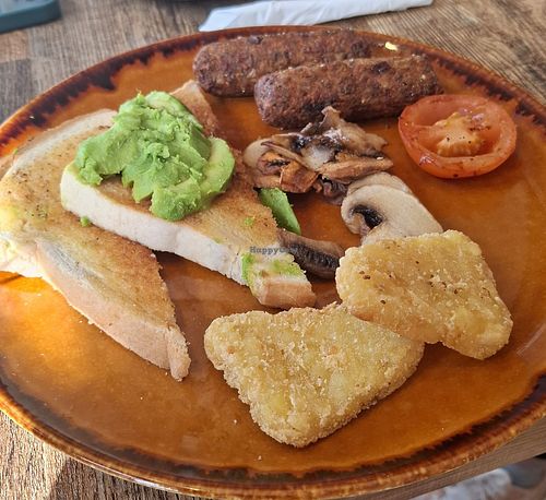 Parc Plant vegan breakfast at The Parc Deli in Cardiff