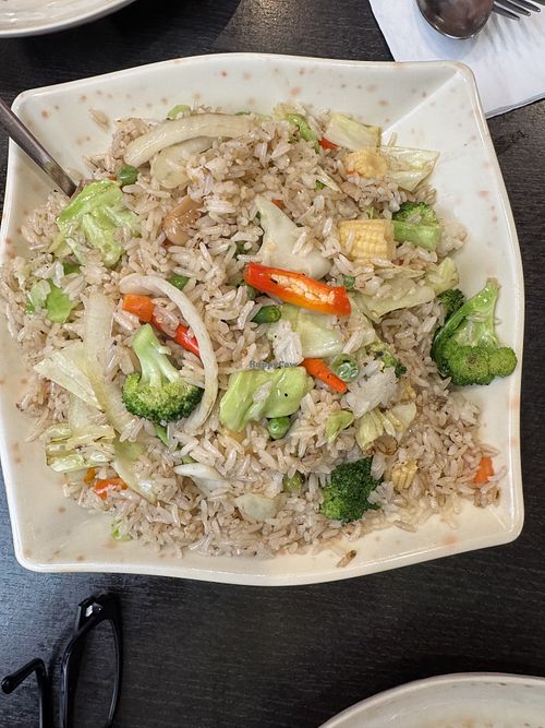 Vegetarian Fried Rice - Vegan  at Lucky Chinese Restaurant in Toronto