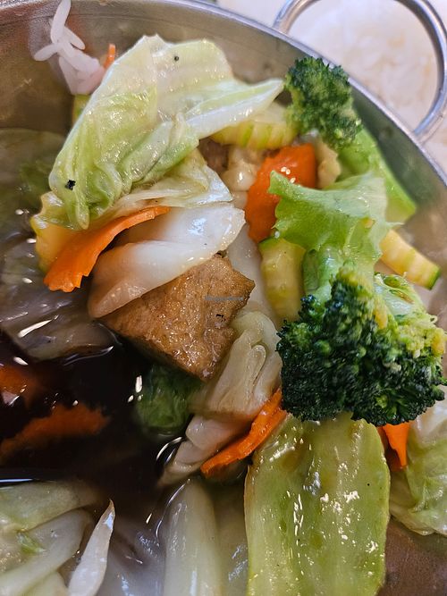 Veggie Lover Lunch special at Amazing Siam in Los Angeles