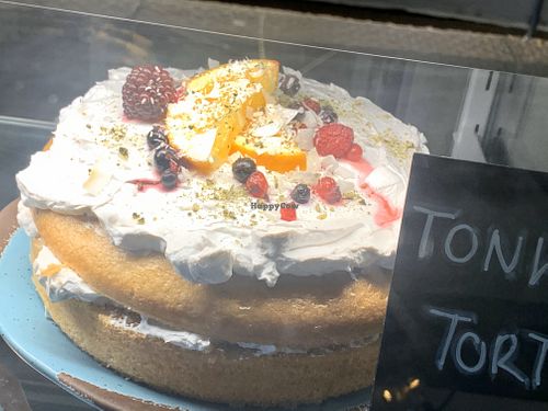 cake at Moehren Milieu Eco Cafe in Mainz