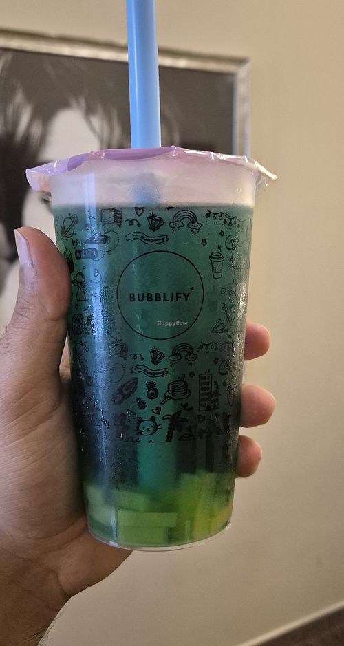 Blue moon with mango at BUBBLIFY in Hlavní Město Praha