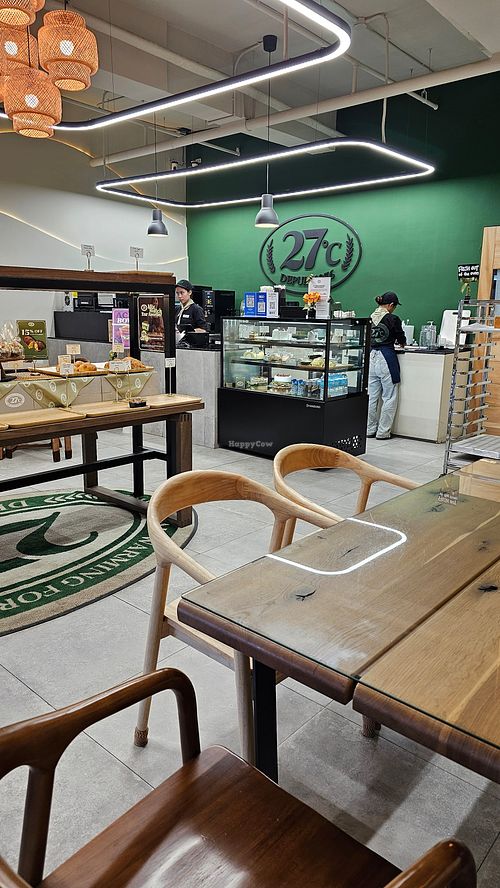 Interior at 27°C Bakery in Cebu