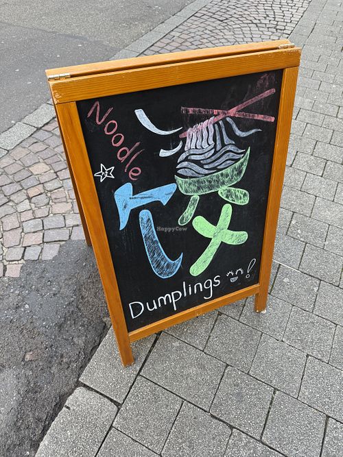 sign  at Mr.Dumpling & Noodle in Baden-württemberg