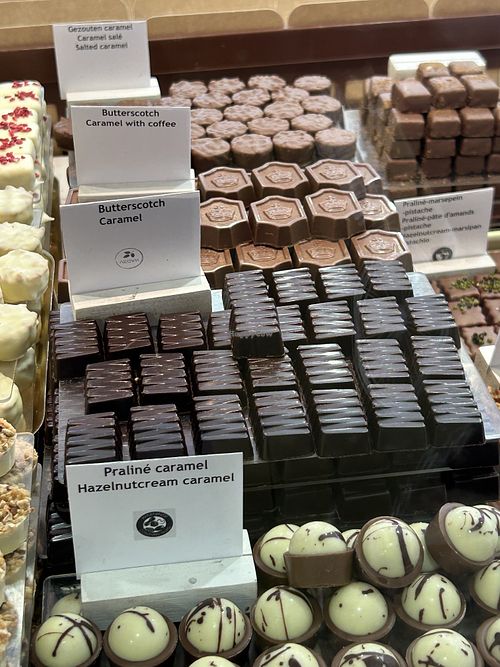 Butterscotch  at Chocoladehuisje  in Vlaanderen