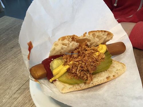 'Not' Dog at Lucy's Cafe in Bochum