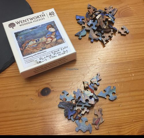 puzzles to enjoy whilst sipping warming beverages, a wonderful place to spend a few hours at New Hedgehog Bookshop in Penrith