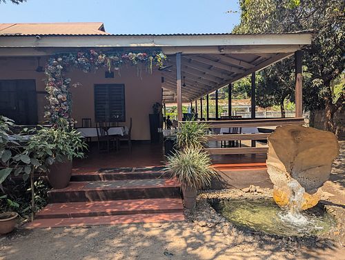 Outside at The Golden Leaf in Southern Province