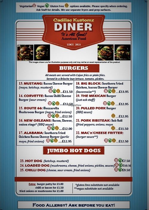   at Cadillac Kustomz Diner in Isle Of Bute