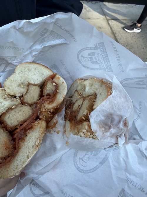 vegan cowgirl   at Utopia Bagels in New York
