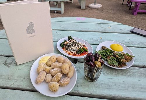 Some of the vegan dishes on offer at The Pearl at The Pearl at Park Hill in Sheffield