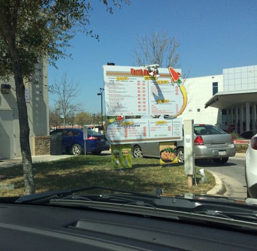 love the drive thru!  at Earth Burger - NW Loop in San Antonio