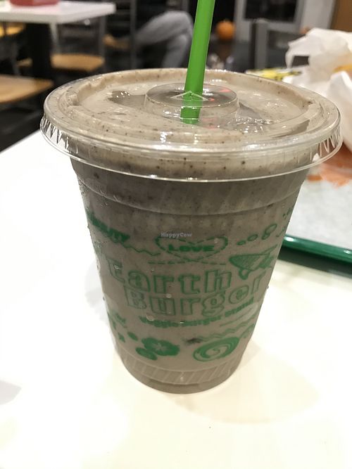 Oreo milkshake  at Earth Burger - NW Loop in San Antonio