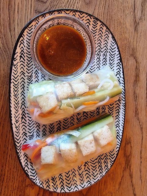 Vg summer rolls at Vin.Vin Bartok Boulevard in Budapest