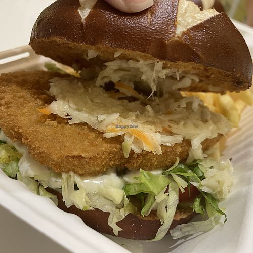 Southern style chicken burger   at The Burgers in Hlavni Mesto Praha