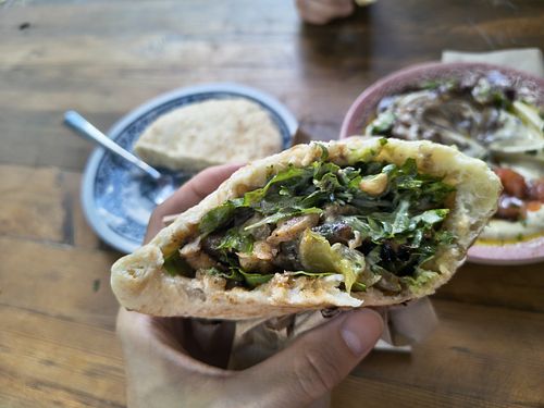 Pilz-Shawarma 🥙 für 7,50 Euro at Pilz Imbiss in Berlin