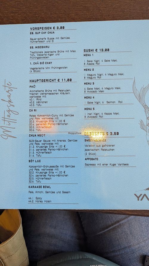  at YAMA Asia Fusion Kitchen in Tirol