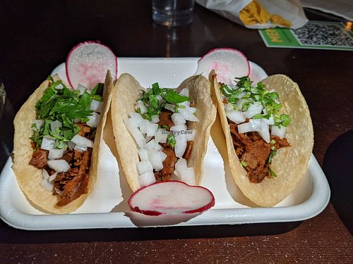 Tres barbacoa tacos at El Borracho - Ballard in Seattle