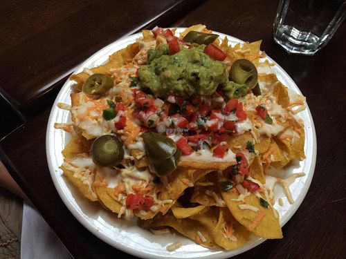 The fantastic vegan nachos at El Borracho! at El Borracho - Ballard in Seattle