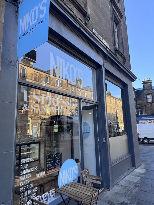   at Niko's Espresso & Sandwich in Edinburgh