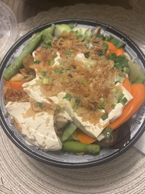 Tofu ramen  at Umi noodles in Williamsport