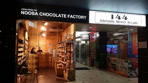 2nd outlet 144 Adelaide St at Noosa Chocolate Factory in Brisbane