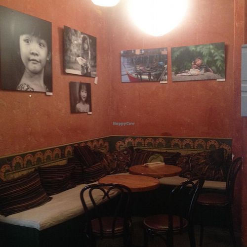 cozy corner at Tea House in Sofia