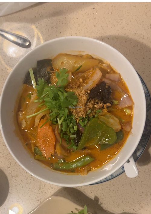 Vegan pho  at Restaurant Star Vietnamienne in Abidjan