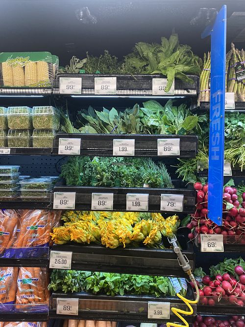 My Favorite Section!!! Flor de Calabaza 🫶🏽 2 Bundles/$5  at Vallarta Supermarkets in Modesto