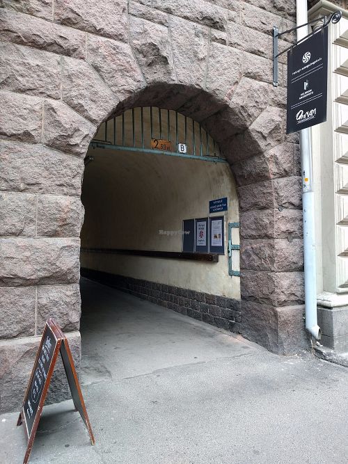 Go trough the door at OmNam in Helsinki