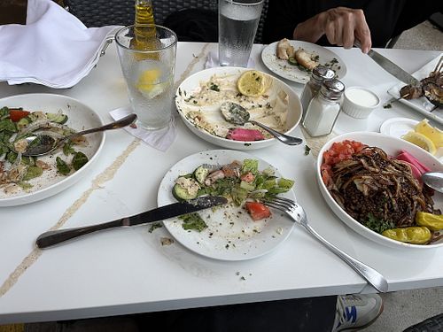   at Elie's Mediterranian Grill in Birmingham