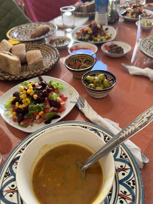 Moroccan soup  at Restaurant Vandalucia in Tanger-tétouan-al Hoceima