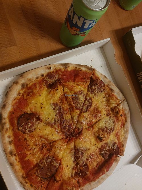 The valami pizza at Gutenpizza in Hessen